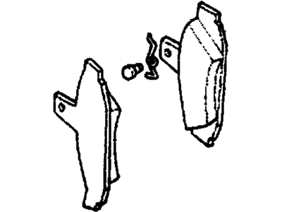 Chevy Caprice Brake Pads - 18021521