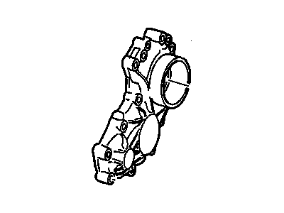 Chevy 91173105 CASE,TRANSFER(REAR HALF)(USED THROUGH PRODUCTION DATE 09/97)(2ND DESIGN 91174631)