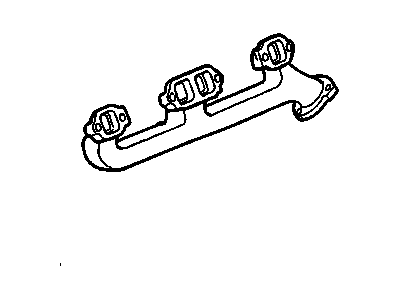 GMC Exhaust Manifold - 93802337