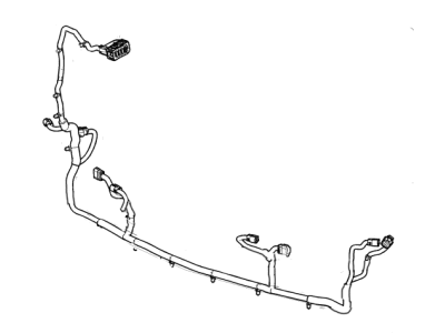 23240870 GM Harness, Theft Deterrent Or Front / Rear / Side / Intake Object Illustration 1 of 1