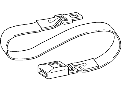 GM 12514185 Extension Kit, Seat Belt 12514185 GM Extension Kit, Seat Belt Illustration 1 of 1