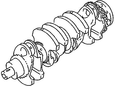 Chevy 91177626 Crankshaft