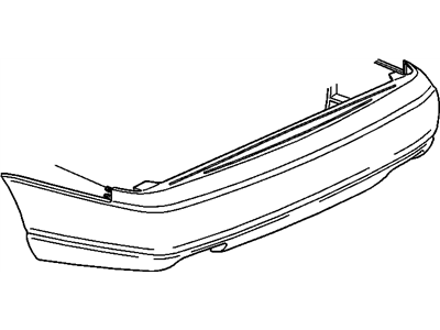 Cadillac DeVille Bumper - 25684755