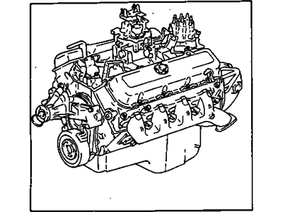 GM 19207554 Engine 19207554 GM Engine Illustration 1 of 1