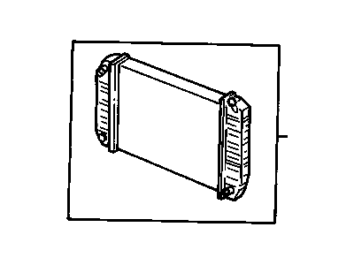 Oldsmobile Radiator - 52458689