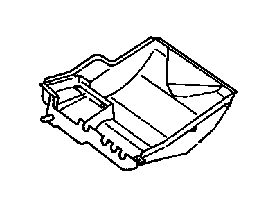 52455358 GM Lower Cover Illustration 1 of 1
