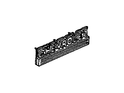 GMC G1500 Emblem - 15661701