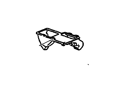 Buick 25617775 Air Outlet Duct