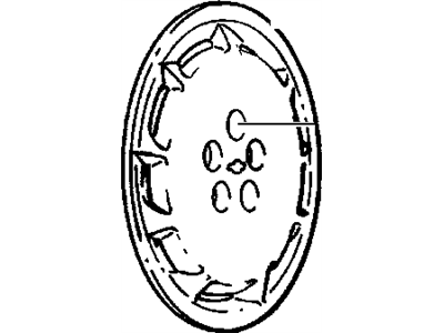 Chevy 10227996 Wheel Cover