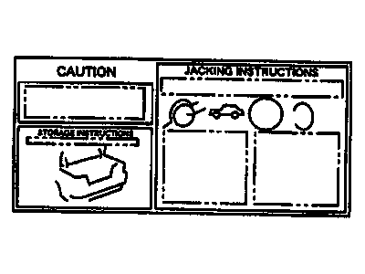Chevy 94857418 Info Label