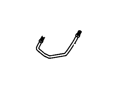 Chevy Trailblazer Brake Line - 19150662