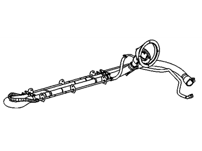 Chevy 23114055 PIPE,FUEL TANK FILLER(INCLUDES 4-15,17-22)