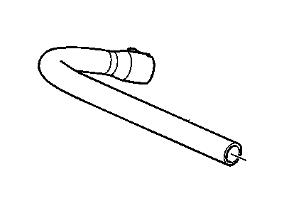 Chevy 22951230 HOSE,FUEL TANK FILLER(ATTACHES FILL ASM TO TANK)(INCLUDES 20,21)(PART OF 1)