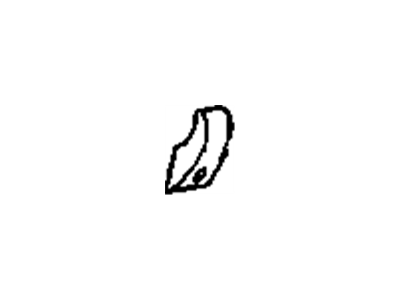 GM 10249222 Coat Hook 10249222 GM Coat Hook Illustration 1 of 1