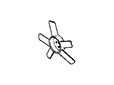 Chevy Chevette Fan Blade - 461323