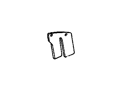 Cadillac Eldorado Fender Splash Shield - 1639987