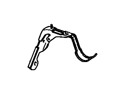 Cadillac 3538516 Cooler Line Bracket