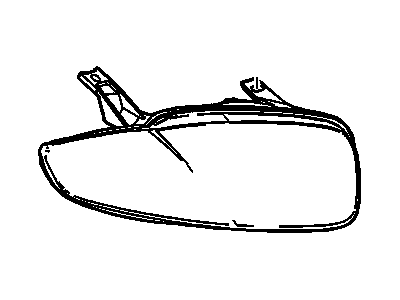 Cadillac 16526200 Headlamp Assembly