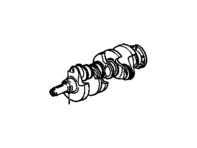 Buick LeSabre Crankshaft - 25533717