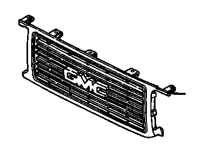 GMC 15667812 Grille