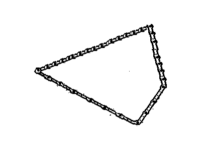 Cadillac Oil Pan Gasket - 90469379