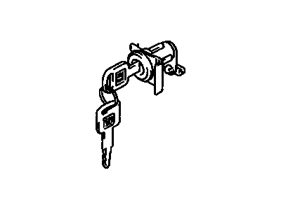 Chevy 96068543 Cylinder & Keys