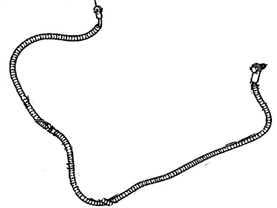 88860072 GM Cable, Battery Negative And Engine Ground Illustration 1 of 1