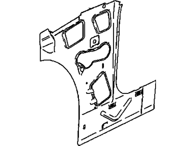 Saturn 21080643 Hinge Pillar