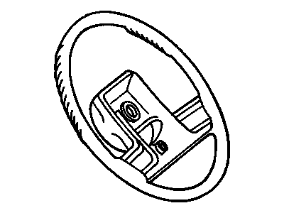 Oldsmobile Cutlass Calais Steering Wheel - 10125791