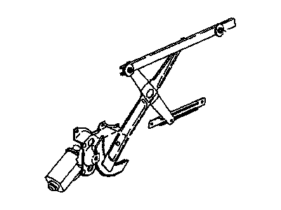 Saturn SC2 Window Regulator - 21096870