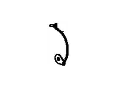 Hummer 25864507 CABLE,SPARE WHEEL CARRIER HOOK(PART OF 14)