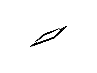 52453976 GM Heater Core Seal Illustration 1 of 1