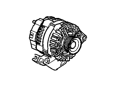 Pontiac Torrent Alternator - 15812949