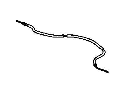 GMC Sierra 1500 Parking Brake Cable - 22851213