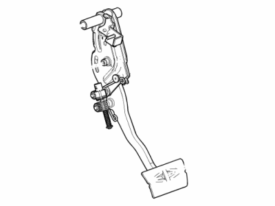GMC Brake Pedal - 84378256