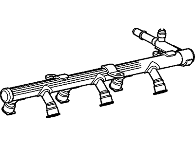 Pontiac Fuel Rail - 12572886
