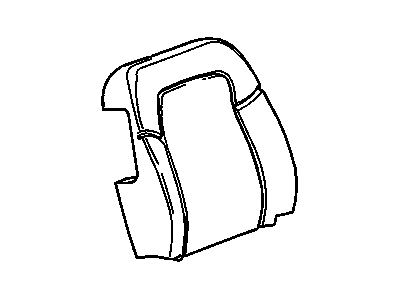 Chevy 12521228 Seat Back Pad