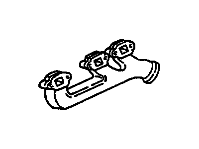 GMC P3500 Exhaust Manifold - 10055571