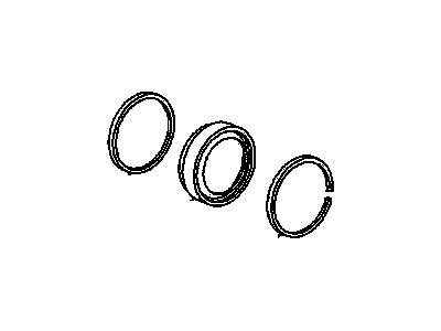 Pontiac 22688635 Caliper Overhaul Kit