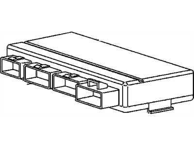 Saturn LW2 Body Control Module - 19116645