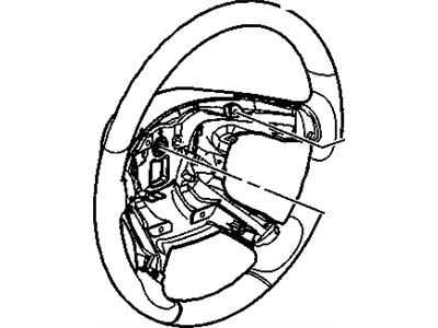 Chevy Steering Wheel - 22947767