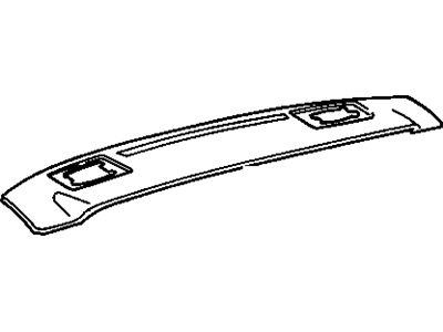 GM 12520749 Crash Pad 12520749 GM Crash Pad Illustration 1 of 1