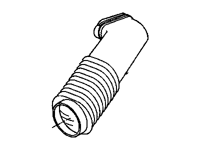 Chevy 14076430 Rear Duct