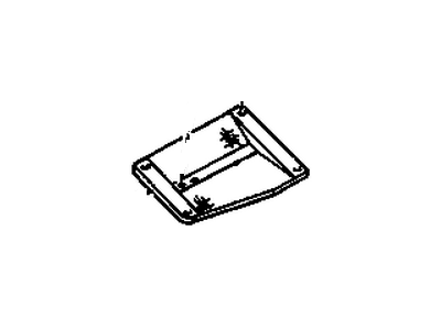 GM 14057534 Speaker Grille 14057534 GM Speaker Grille Illustration 1 of 1
