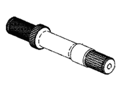 GM 19302560 Shaft, Rear Axle Drive, Driver Side 19302560 GM Shaft, Rear Axle Drive, Driver Side Illustration 1 of 1