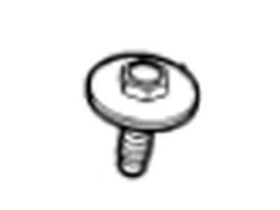 11547641 GM Skid Plate Bolt Illustration 1 of 1
