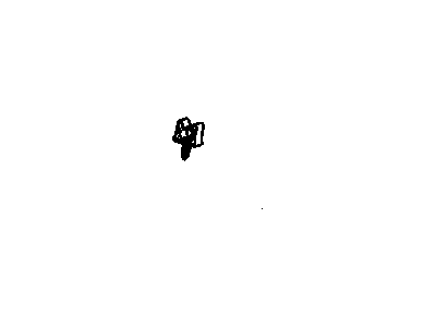 2041068 GM Clamp, Hydraulic Steering Pump Pipe Illustration 1 of 1