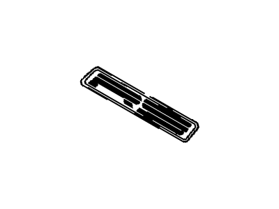GM 10179120 Emblem 10179120 GM Emblem Illustration 1 of 1
