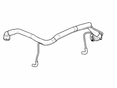 Chevy Cruze Limited PCV Valve Hose - 25193343