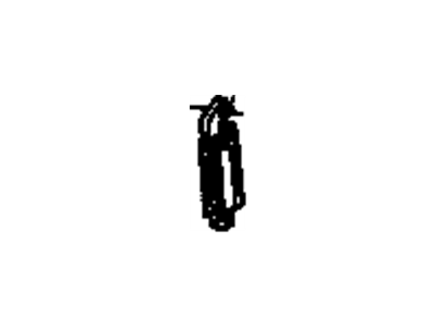 Chevy 16511835 License Lamp